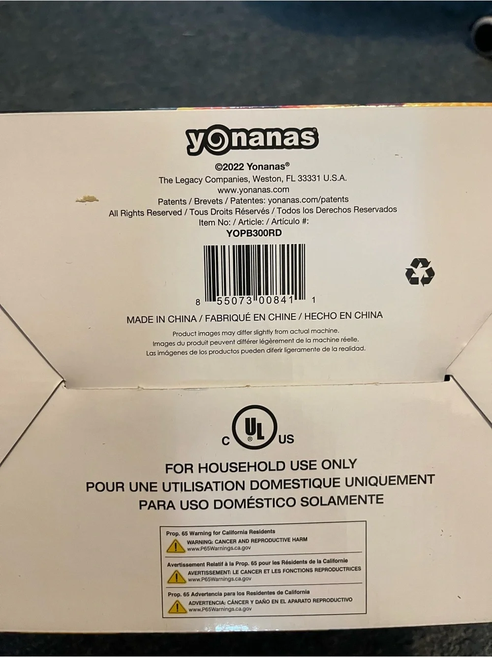 Yonanas Personal Smoothie Blender NWT
